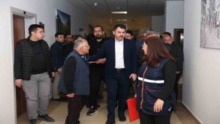 Bakan Kurum ve Başkan Büyükkılıç deprem bölgesinde çalışmaları değerlendirdi