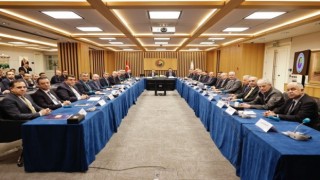 Bakan Nebati, TOBB yönetimiyle bir araya geldi