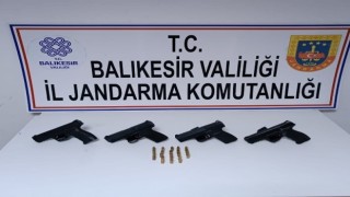 Balıkesir İl Jandarma Komutanlığınca silah, mühimmat imal ve ticaretine operasyon