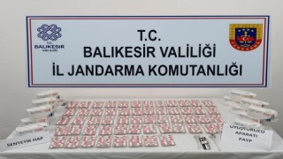 Balıkesirde jandarmadan uyuşturucu operasyonu