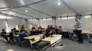 Balıkesirli gönüllü öğretmenler Hatayda