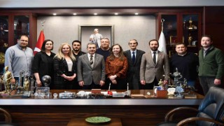 Başkan Ataç jeofizik mühendisleri ile görüş alışverişinde bulundu