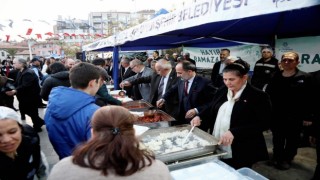 Başkan Çerçioğlu, iftarda vatandaşlarla bir araya geldi