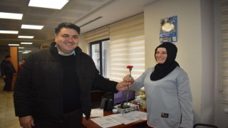 Başkan Ersoy, personelin 8 Mart Dünya Kadınlar Gününün kutladı