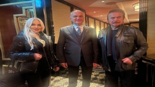 Başkan Özlü, Orhan Gencebayla bir araya geldi