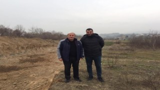 Başkan Şahin, Sarı Kız Göletinde inceleme yaptı