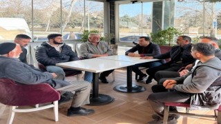 Başkan Şeref Eroğlundan taziye ziyareti