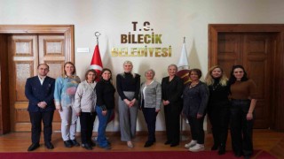 Başkan Subaşı, Kadın Girişimi Üretim ve İşletme Kooperatifi üyelerini makamında ağırladı