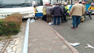 Başkentte EGO otobüsü minibüs ile çarpıştı: 4 yaralı