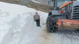 Batmanda 3 aydır kar nedeniyle kapalı olan yol 2 günde açıldı