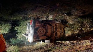 Bayramiçte ağaca çarpan otomobilin sürücüsü hayatını kaybetti