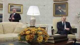Beyaz Sarayda Biden-Scholz görüşmesi