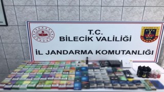 Bilecikte sigara ve elektronik eşya kaçakçılığı operasyonu