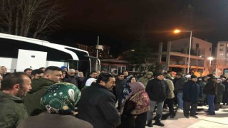 Bilecikte umre yolcuları uğurlandı
