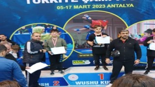 Bitlisli sporculardan wushu kung fu başarısı