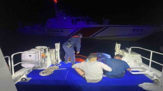 Bodrumda 13 düzensiz göçmen kurtarıldı
