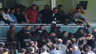 Bodrumspor - Çaykur Rizespor maçı sonrası yöneticiler arasında kavga