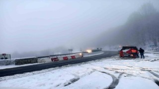 Bolu Dağı İstanbul istikameti trafiğe açıldı