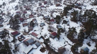 Bolunun yüksek kesimlerinde karlar erimeye başladı