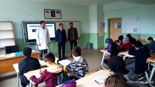 Bolvadinde Liselere Geçiş Sistemi (LGS) deneme sınavı yapıldı
