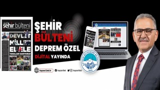 Büyükşehir Bülteni “deprem özel” sayısı yayında