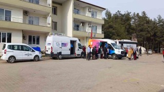 Büyükşehir ekipleri Hatay ve Adıyamanda çalışmalarını sürdürüyor