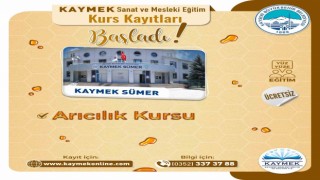 Büyükşehir KAYMEKten arıcılık kursu