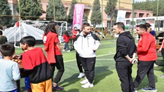 Büyükşehir Spor A.Ş.den depremzede çocuklara ‘spor terapisi