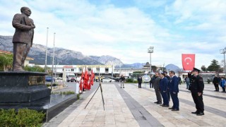 Çanakkale Deniz Zaferinin 108. yılı Kemerde törenle kutlandı