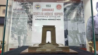 Çanakkale Şehitler Abidesi Kupası 70 yıl sonra Çanakkalede