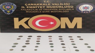 Çanakkalede tarihi eser kaçakçılığı operasyonu
