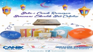 Canik Belediyesinden Ramazan ayında çocuklara özel hediye
