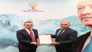 Çavdarhisar AK Parti İlçe Başkanı İsmail Kırçayır göreve başladı