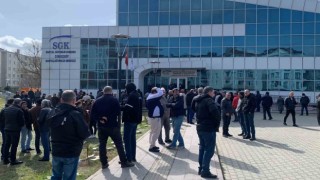 Çerkezköyde EYTliler SGKya akın etti