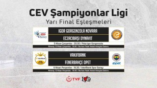 CEV Şampiyonlar Liginde yarı final programı belli oldu