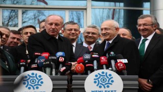 CHP lideri Kılıçdaroğlu, Muharrem İnce ile görüştü