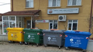 Çilimlide çöpler geri dönüşüme