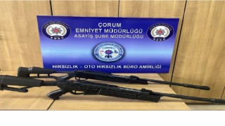 Çorumda 5 hırsızlık zanlısı yakalandı