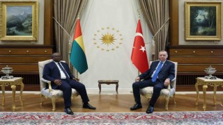 Cumhurbaşkanı Erdoğan, Gine Bissau Cumhurbaşkanı Embalo ile görüştü