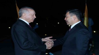 Cumhurbaşkanı Erdoğan, Kırgızistan Cumhurbaşkanı Caparov ile görüştü