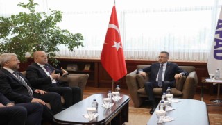 Cumhurbaşkanı Yardımcısı Oktay, Anavatan Partisi Genel Başkanı Çelebi ile bir araya geldi