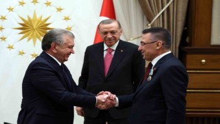 Cumhurbaşkanı Yardımcısı Oktaya Özbekistandan Dostluk Nişanı