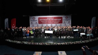Denizlide 191 amatör spor kulübüne 3.3 milyon TLlik can suyu