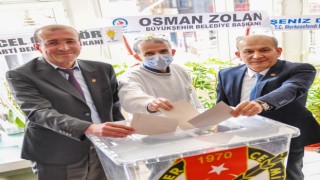 Denizlide gazeteciler sandığa gitti