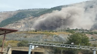 Deprem bölgesinde dinamit patlatılması tedirgin etti