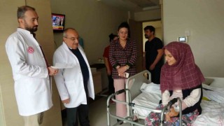 Deprem bölgesinden Siirte getirilen yaralılar tedavi ediliyor