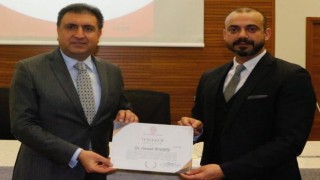 Deprem sonrası bölgeye giden yardım ekiplerine İl Milli Eğitimden sertifika