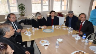 Depremden etkilenen velilerle anlamlı buluşma