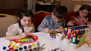 Depremzede çocuklar termal otelde misafir ediliyor