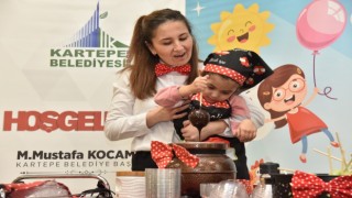Depremzede miniklere eğlenceli etkinlik